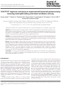 Cover page: SCH79797 improves outcomes in experimental bacterial pneumonia by boosting neutrophil killing and direct antibiotic activity