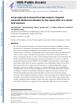 Cover page: A new approach to hierarchical data analysis: Targeted maximum likelihood estimation for the causal effect of a cluster-level exposure