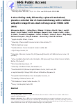 Cover page: A Dose-finding Study Followed by a Phase II Randomized, Placebo-controlled Trial of Chemoradiotherapy With or Without Veliparib in Stage III Non–small-cell Lung Cancer: SWOG 1206 (8811)