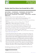 Cover page: Nucleon Axial Form Factor from Domain Wall on HISQ