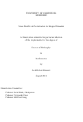 Cover page: Some Results on Factorization in Integral Domains