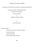 Cover page: The prevention of HIV infection and the stimulation of cells latently infected with HIV