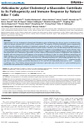 Cover page: Helicobacter pylori Cholesteryl α-Glucosides Contribute to Its Pathogenicity and Immune Response by Natural Killer T Cells