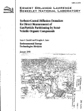 Cover page: Sorbent-Coated Diffusion Denuders for Direct Measurement of Gas/Particle Partitioning by Semi-volatile Organic Compounds