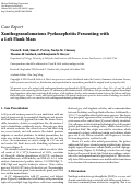 Cover page: Xanthogranulomatous Pyelonephritis Presenting with a Left Flank Mass