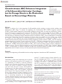 Cover page: Chondroitinase ABC Enhances Integration of Self-Assembled Articular Cartilage, but Its Dosage Needs to Be Moderated Based on Neocartilage Maturity