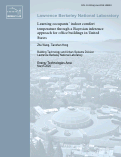 Cover page: Learning occupants’ indoor comfort temperature through a Bayesian inference approach for office buildings in United States