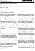 Cover page: KS0- and (anti-)Λ-hadron correlations in pp collisions at s=13 TeV