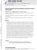 Cover page: Altered Experiential, But Not Hypothetical, Delay Discounting in Schizophrenia