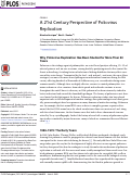 Cover page: A 21st Century Perspective of Poliovirus Replication