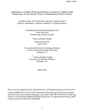 Cover page: Dependence of intake fraction on release location in a multi-media 
framework: A case study of four contaminants in North America