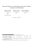 Cover page: 13-04 Expected Returns and the Expected Growth in Rents of Commercial Real Estate