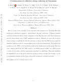 Cover page: Condensation of collective charge ordering in chromium