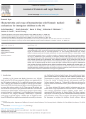 Cover page: Characteristics and scope of humanitarian relief forensic medical evaluations for immigrant children in the US