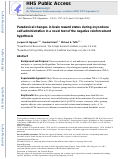 Cover page: Paradoxical changes in brain reward status during oxycodone self‐administration in a novel test of the negative reinforcement hypothesis