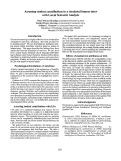 Cover page: Assessing student contributions in a simulated human tutor with Latent Semantic Analysis