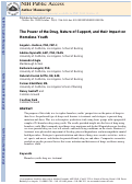 Cover page: The power of the drug, nature of support, and their impact on homeless youth.