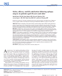 Cover page: The progression of electrophysiologic abnormalities during epileptogenesis after experimental traumatic brain injury.