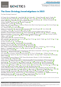 Cover page: The Gene Ontology knowledgebase in 2023