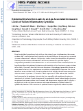 Cover page: Epidermal Dysfunction Leads to an Age-Associated Increase in Levels of Serum&nbsp;Inflammatory Cytokines