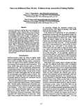 Cover page: Faces are Different Than Words: Evidence from Associative Priming Studies