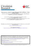 Cover page: Hyperamylinemia Contributes to Cardiac Dysfunction in Obesity and Diabetes