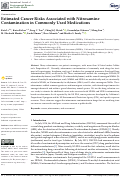 Cover page: Estimated Cancer Risks Associated with Nitrosamine Contamination in Commonly Used Medications.