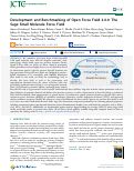 Cover page: Development and Benchmarking of Open Force Field 2.0.0: The Sage Small Molecule Force Field