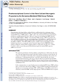 Cover page: Posttranscriptional control of the stem cell and neurogenic programs by the nonsense-mediated RNA decay pathway.