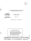 Cover page: FRACTURE TOUGHNESS OF PRECIPITATION HARDENING ALUMINUM ALLOYS