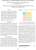 Cover page: Cognitive Biases in a Geospatial Intelligence Analysis Task: An ACT-R Model