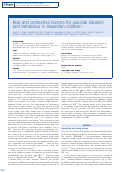 Cover page: Risk and protective factors for suicidal ideation and behaviour in Rwandan children