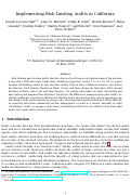 Cover page: Implementing Risk-Limiting Audits in California