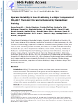 Cover page: Operator variability in scan positioning is a major component of HR-pQCT precision error and is reduced by standardized training.