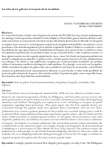 Cover page: Las islas de los galleros: la irrupción de la visualidad