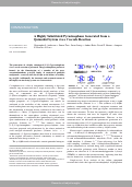 Cover page: A highly substituted pyrazinophane generated from a quinoidal system via a cascade reaction