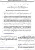 Cover page: Connections between Non-Rotating, Slowly Rotating, and Rapidly Rotating Turbulent Convection Transport Scalings