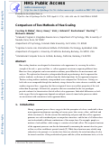 Cover page: Comparison of two methods of hue scaling.