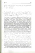 Cover page: Psychological Research on American Indian and Alaska Native Youth. By Spero M. Manson, Norman G. Dinges, Linda M. Grounds, and Carl A. Kallgren.