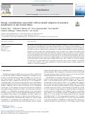 Cover page: Energy considerations associated with increased adoption of seawater desalination in the United States