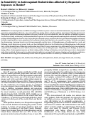 Cover page: Is Sensitivity to Anticoagulant Rodenticides Affected by Repeated Exposure in Hawks?