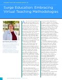 Cover page of Surge Education: Embracing Virtual Teaching Methodologies