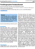 Cover page: Fixed drug eruption from atezolizumab