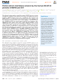 Cover page: Friction-driven membrane scission by the human ESCRT-III proteins CHMP1B and IST1