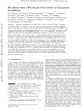 Cover page: Broadband meter-wavelength observations of ionospheric scintillation