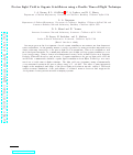 Cover page: Proton light yield in organic scintillators using a double time-of-flight technique