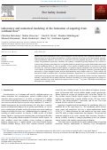 Cover page: Laboratory and numerical modeling of the formation of superfog from wildland fires