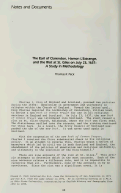 Cover page: The Earl of Clarendon, Hamon LEstrange, and the Riot at St. Giles on July 23, 1637: A Study In Methodology