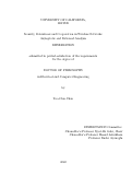 Cover page: Security, Robustness and Cooperation in Wireless Networks: Asymptotic and Extremal Analysis