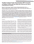 Cover page: TALENs Facilitate Single-step Seamless SDF Correction of F508del CFTR in Airway Epithelial Submucosal Gland Cell-derived CF-iPSCs